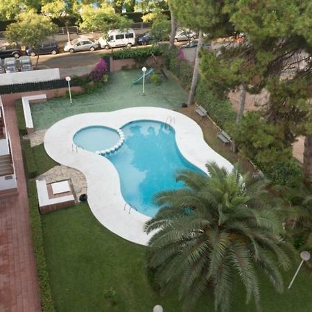 萨洛Sunflat Holidays Llum Swimming Pool公寓 外观 照片